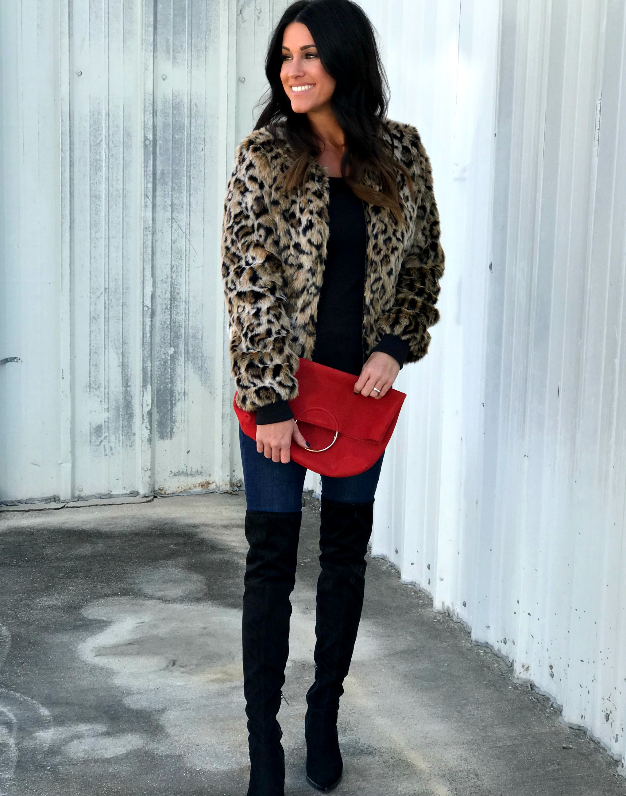 Leopard and Red
