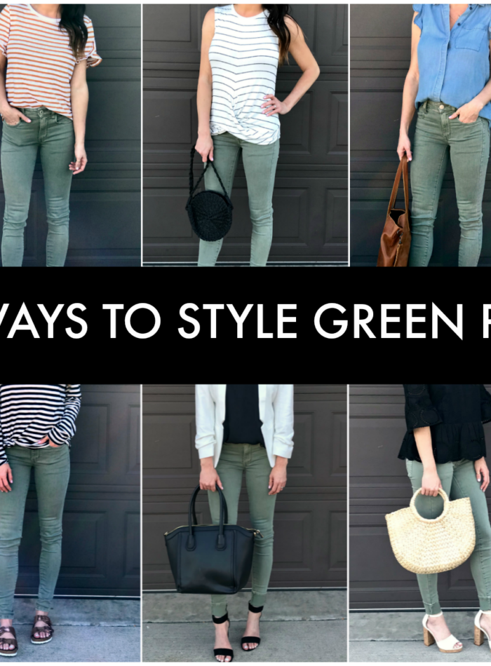Ten Ways to Style Green Pants