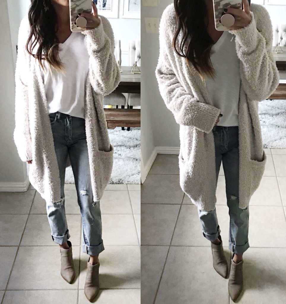 barefoot dreams cardigan dupe target