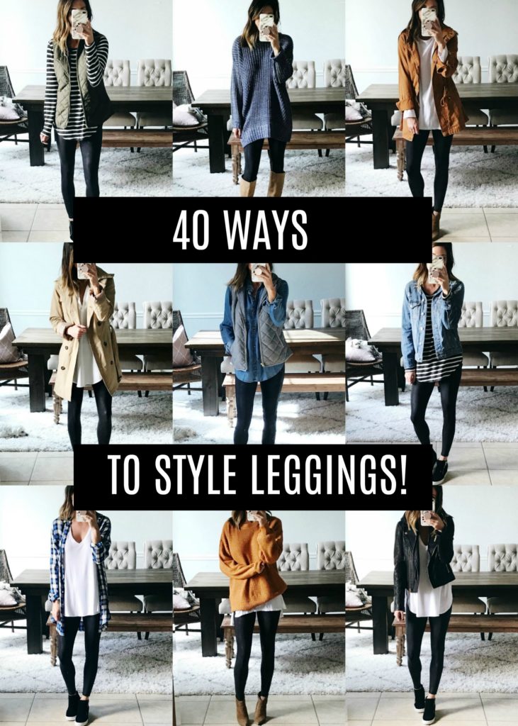 40 Ways to Style Leggings! - The Sister Studio