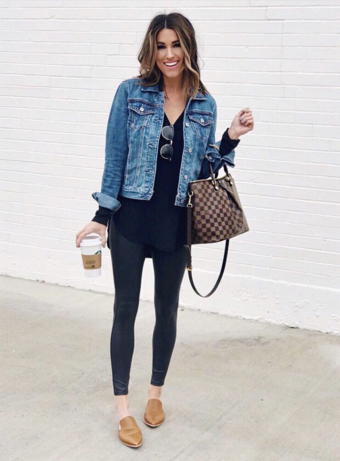 Leggings outfit, casual style