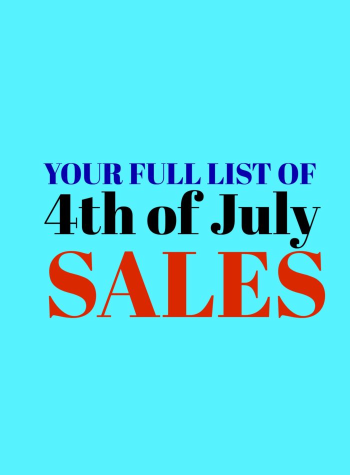 July 4th Sales