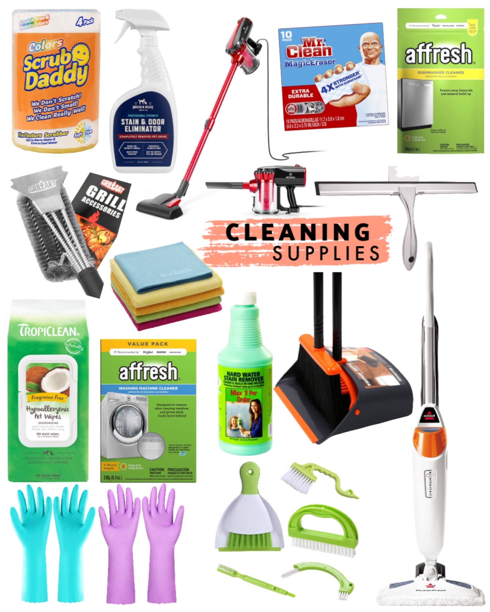 My Favorite Cleaning Supplies! - The Sister Studio