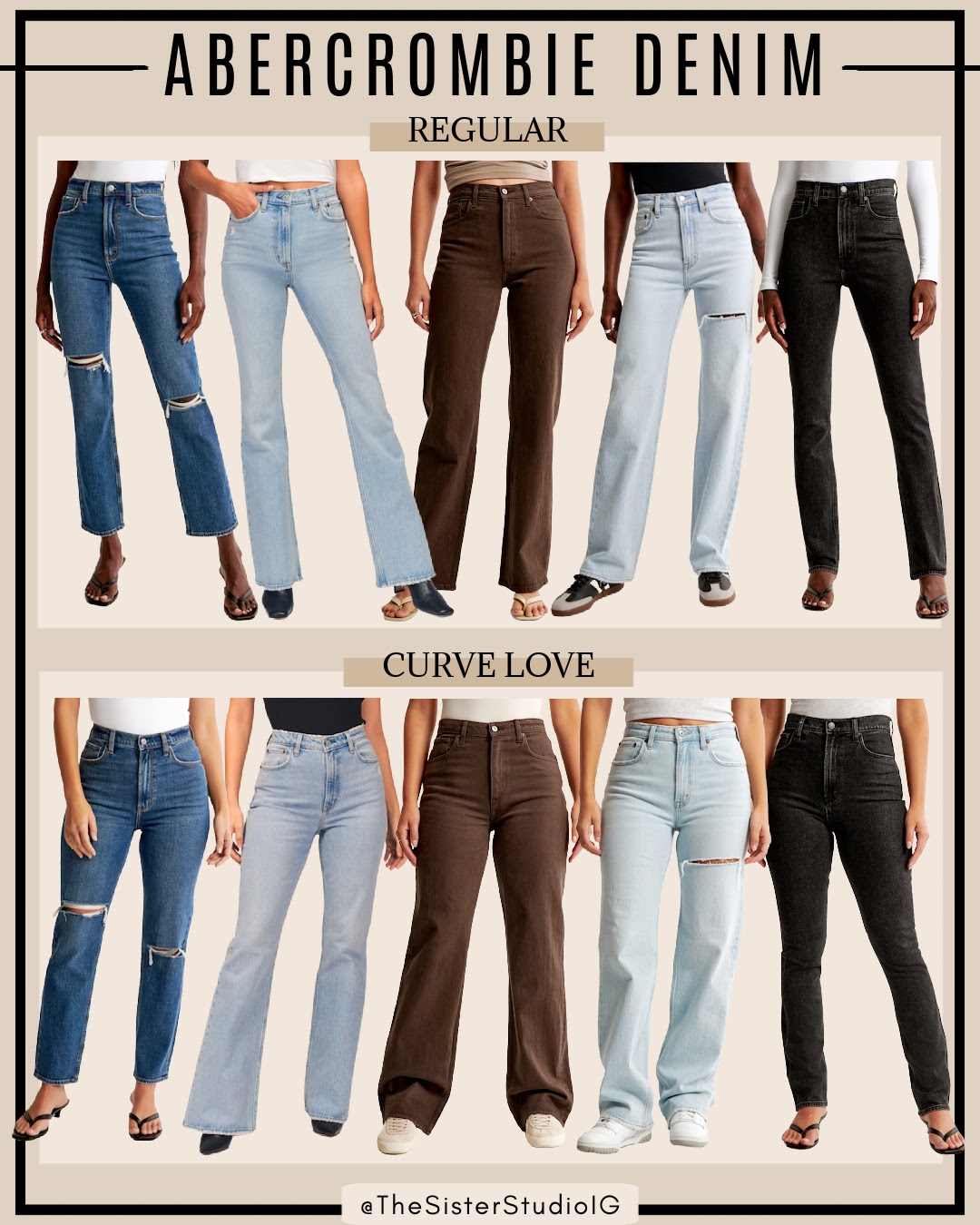 Jeans I'm Loving From Abercrombie! - The Sister Studio