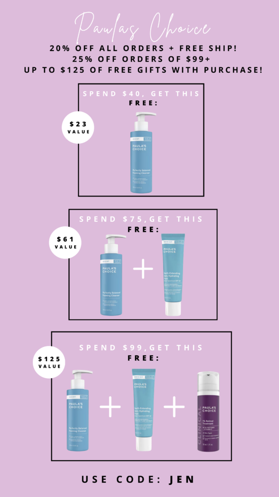 My Paula's Choice Promo is HERE!! The Sister Studio