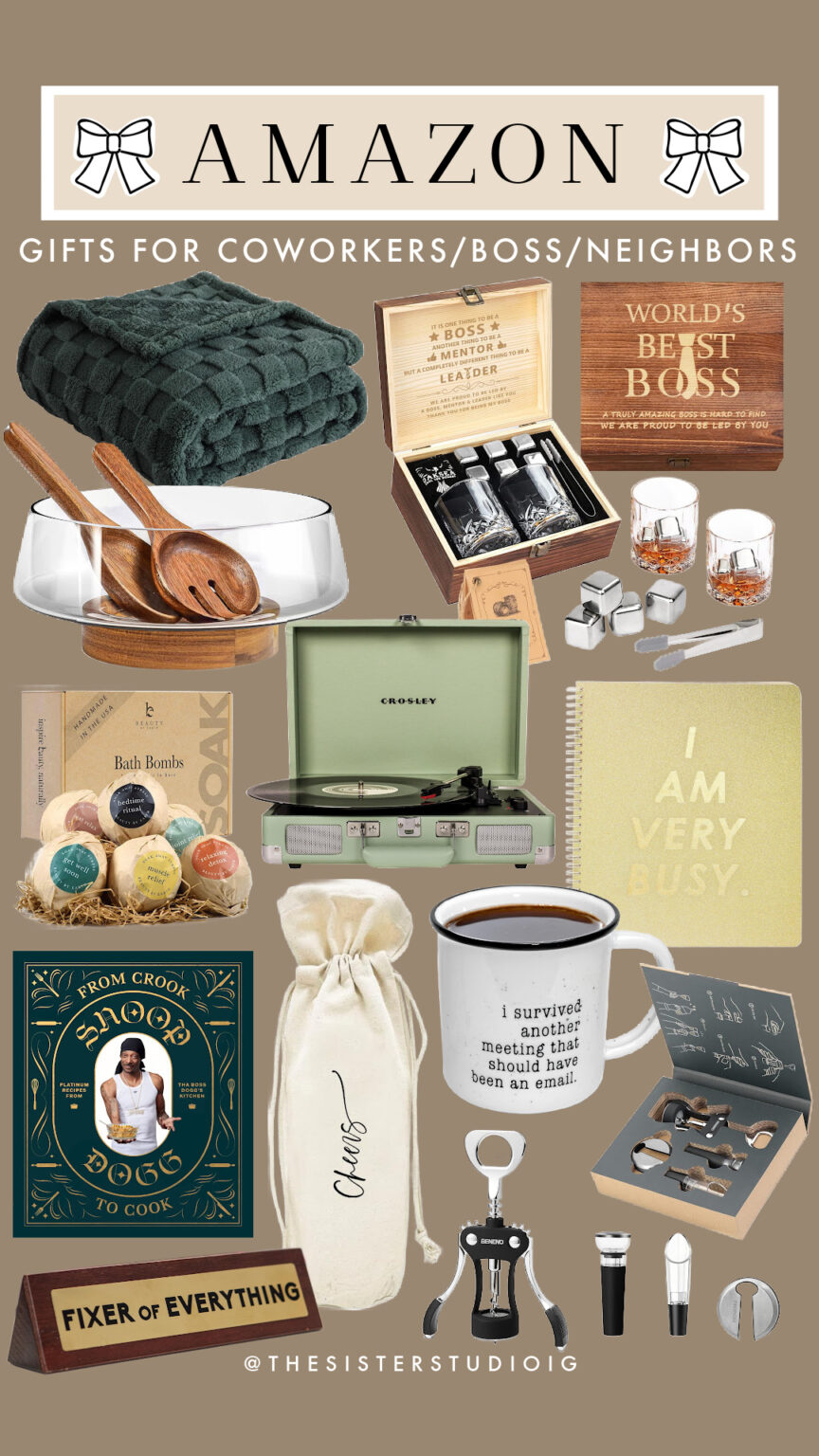 BEST of Amazon + Gift Guides!🎁🎄 The Sister Studio